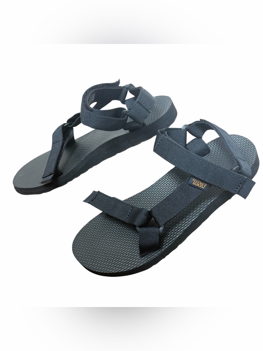 Teva Original Universal Sandals Strappy Black Casual Summer Gorpcore Women's 7 - Picture 3 of 8